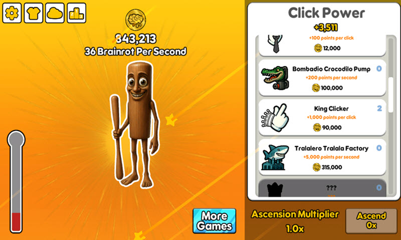 italian brainrot clicker screenshot