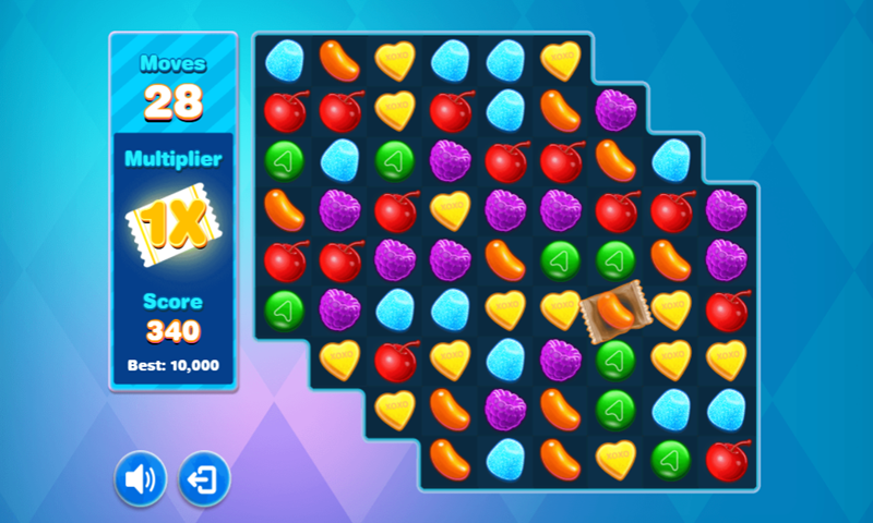 sweet shuffle screenshot